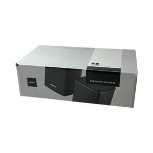 Bose Wireless Home Theater Surround Speakers Pair 809281-1100 Black Working